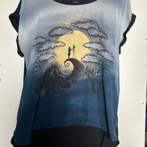 Nightmare before Christmas women’s top. Size large. Disney brand.